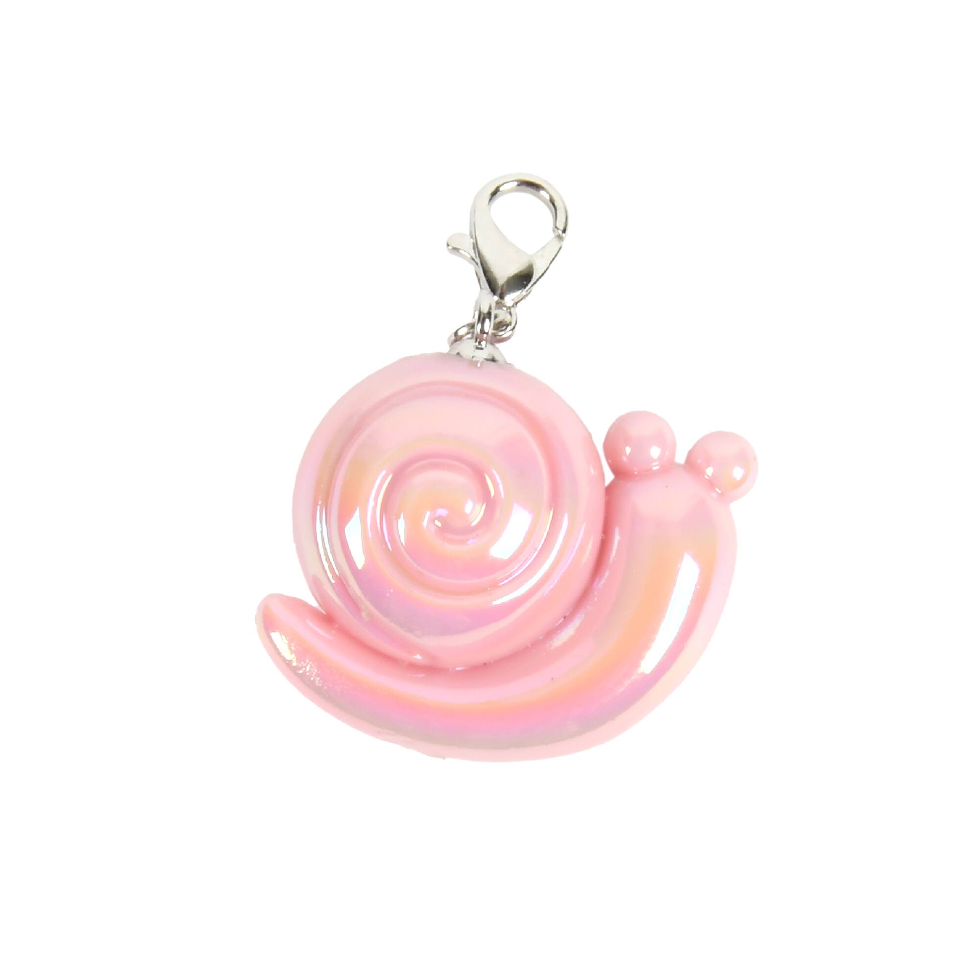 3D Pastel Snail Charm by Bead Landing™